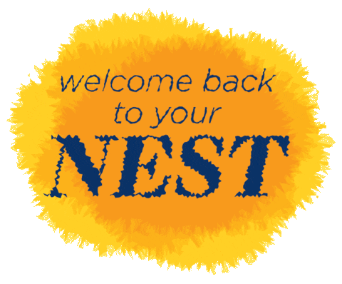 Welcome Back To Your Nest Sticker by Design4KUMU