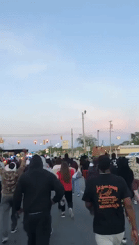 'Release the Tape': Protesters March in Elizabeth City After Family of Andrew Brown Jr Shown Video of Police Shooting
