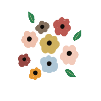 Flower Sticker by eerseart