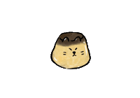 Yycat cat sweet pudding yycat Sticker