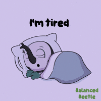 Tired Good Night GIF by VeeFriends