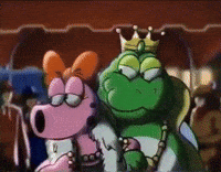 Super Mario Frog GIF