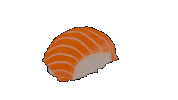 Sushi Salmon Sticker