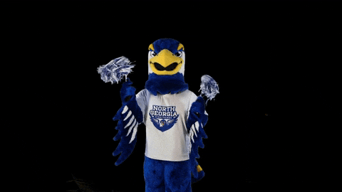 Nigel Nighthawks GIF by University of North Georgia
