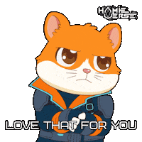 Sarcastic Love That For You Sticker by Hamieverse