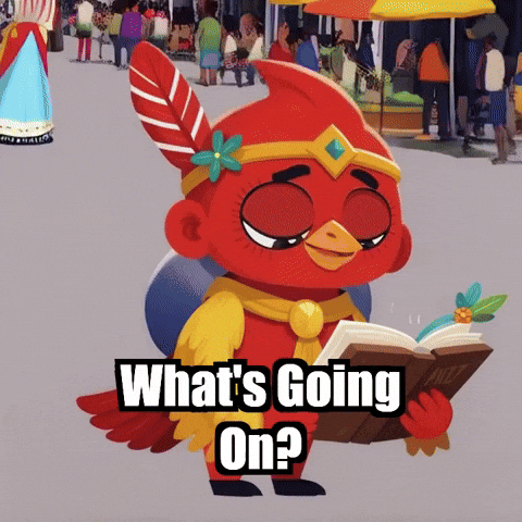 Whats Going On Wonder GIF by The Cardinal Virtue