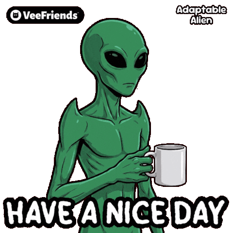 Nice Day Smile Sticker by VeeFriends