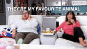 Watching Tv Anastasia GIF by Gogglebox Australia