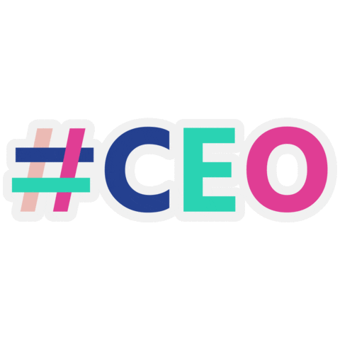 pinkstudios boss entrepreneur girlboss ceo Sticker