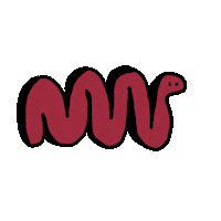 snake spiral Sticker by nicemusicdude