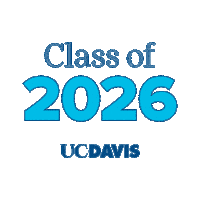 Class Of Graduation Sticker by UC Davis