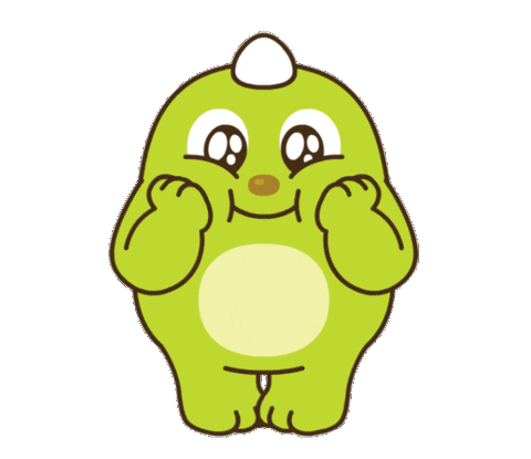 Dinosaur Ally Sticker by NONGHYUP BANK