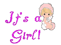 baby girl STICKER