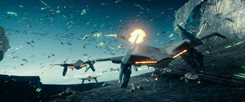 fighter jets spaceship GIF by Independence Day Movies