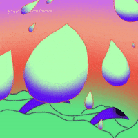 Rainbow Tripping GIF by La Guarimba Film Festival