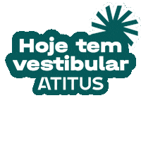 Vestibular Sticker by Atitus Educação