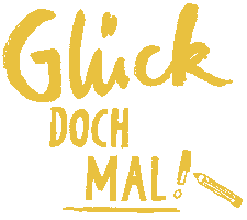 ministeriumfuerglueck gluck gdm glueck glückdochmal Sticker