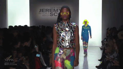 jeremy scott nyfw 2018 GIF by NYFW: The Shows