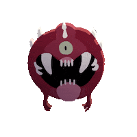 Pipopsicle doom cacodemonio Sticker