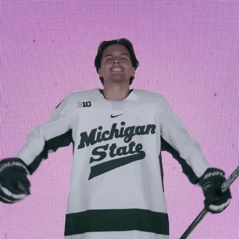 Go Green GIF by Michigan State Athletics