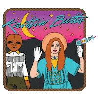 Country Music Aliens Sticker by Kaitlin Butts