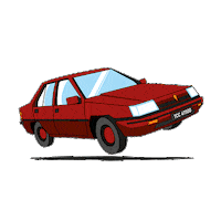 thecapcity saga proton cap city capcity Sticker