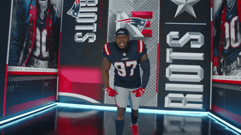 Football Yell GIF by New England Patriots
