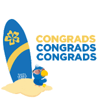 Congrats Sticker by Santa Monica College