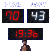 43 Away Sticker