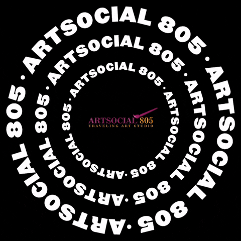 artsocial805 giphyupload art trippy black and white GIF