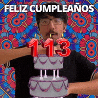 ¡Feliz 113.º cumpleaños!