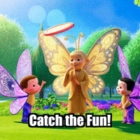 Friends Frisbee GIF by BuddhaFlyJourney