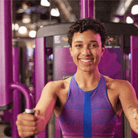 Gym Glow GIF by Planet Fitness