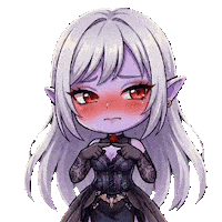 Nervous Chibi Sticker