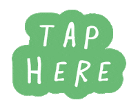 tap here Sticker by Mud Pie