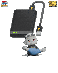 Power Charging Sticker by Zhot