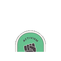 Livecrude Crude Activism Sticker by CRUDE
