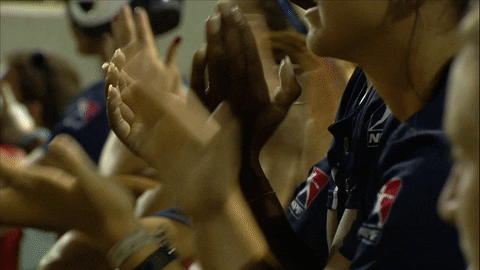 clapping rally GIF by USSSA Pride