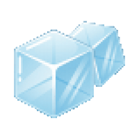 Ice Cube Sticker by golden blue