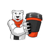 Polar Bears Ada Sticker by Ohio Northern University