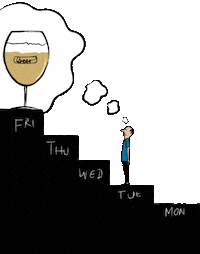 Friday Night Art Sticker by Sam Omo