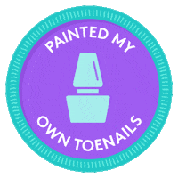 Pregnancy Painted Toenails Sticker by What to Expect