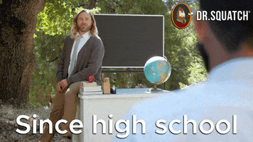 High School GIF by DrSquatchSoapCo