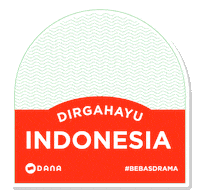 Merdeka 17An Sticker by DANA