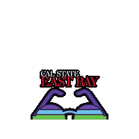 Happy Pride Sticker by Cal State East Bay