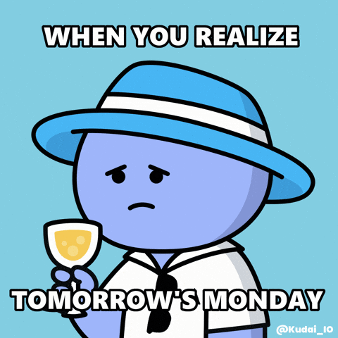 Sunday Night Weekend GIF by Kwantel