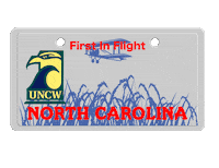 Seahawks Grad Sticker by UNCW Alumni Association