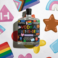 hoteltangodistillery rainbow pride lgbt vodka GIF