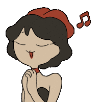 Cat Sing Sticker