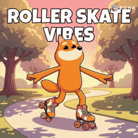 Sparkles Skating GIF by BONK